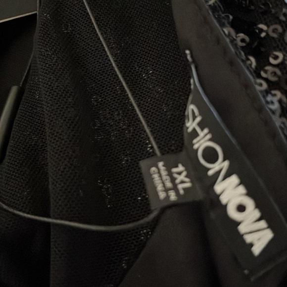 NWT! Black sequins party dress - Picture 4 of 4